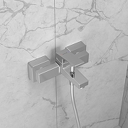 Смеситель для ванны Vitra Minimax Square A43520EXP цвет Хром-5