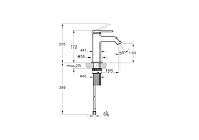 Смеситель для раковины Vitra Minimax Round A4353036EXP цвет Черный матовый-6