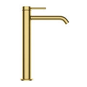 Смеситель для раковины Vitra Minimax Round A4353425EXP цвет Брашированное золото-3