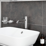 Смеситель для раковины Vitra Minimax Round A43534EXP цвет Хром-5