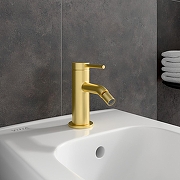 Смеситель для биде Vitra Minimax Round A4353625EXP цвет Брашированное золото-4