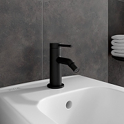 Смеситель для биде Vitra Minimax Round A4353636EXP цвет Черный матовый-4