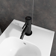 Смеситель для биде Vitra Minimax Round A4353636EXP цвет Черный матовый-5
