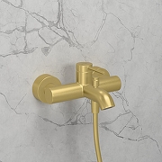 Смеситель для ванны Vitra Minimax Round A4354825EXP цвет Брашированное золото-4