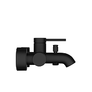 Смеситель для ванны Vitra Minimax Round A4354836EXP цвет Черный матовый-3