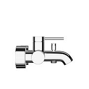 Смеситель для ванны Vitra Minimax Round A43548EXP цвет Хром-3