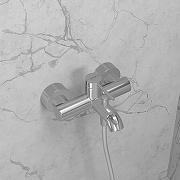 Смеситель для ванны Vitra Minimax Round A43548EXP цвет Хром-5