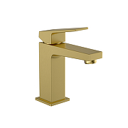 Смеситель для раковины Vitra Minimax Square A4372025EXP цвет Брашированное золото