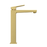 Смеситель для раковины Vitra Minimax Square A4372425EXP цвет Брашированное золото-3