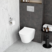 Унитаз Vitra M50 8302B003-6404 подвесной цвет Белый с сиденьем Микролифт-5