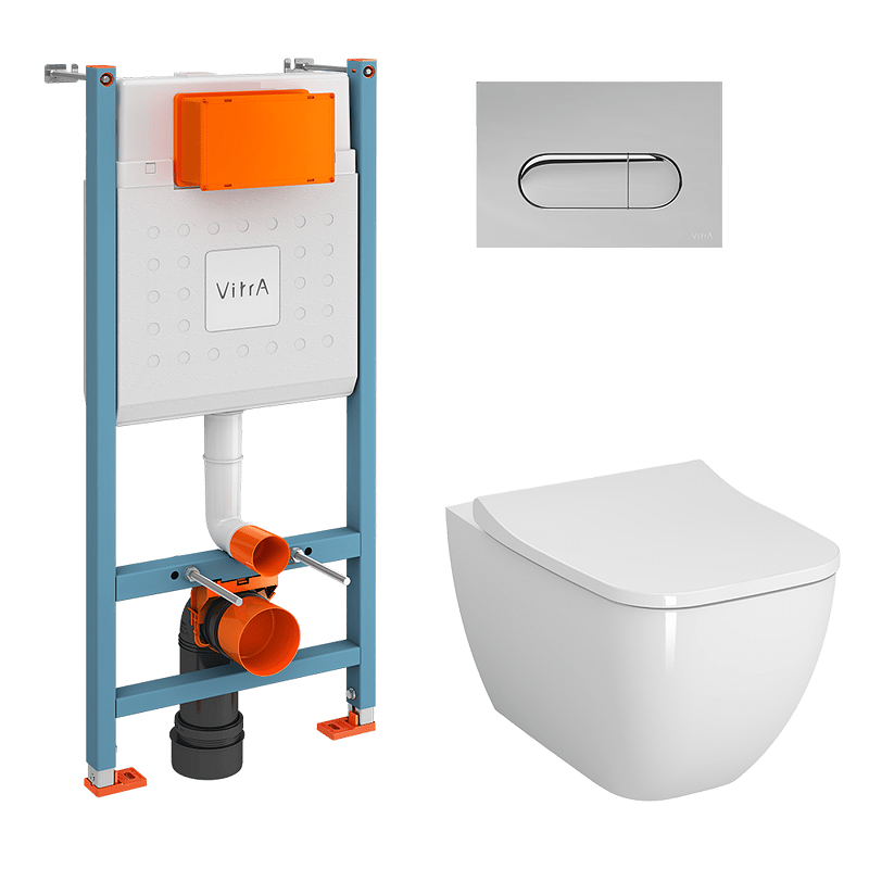 Комплект унитаза с инсталляцией Vitra Shift 9855B003-7206 
