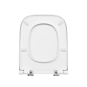 Комплект унитаза с инсталляцией Vitra Shift 9855B003-7206 цвет Белый с сиденьем Микролифт и клавишей смыва цвет Хром глянцевый-9