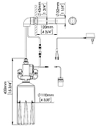 Диспенсер для жидкого мыла Mediclinics DJ003AC цвет Хром-1