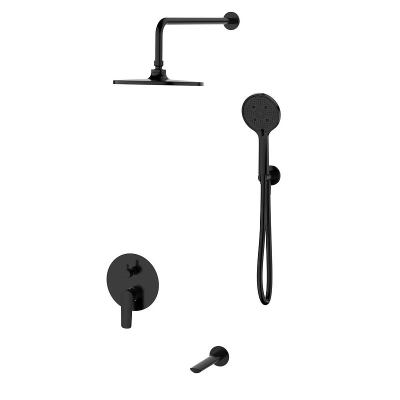 Душевая система ESKO Lagos Black SET7in1LGB 