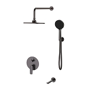Душевая система ESKO Lagos Gun Metal SET7in1LGGM цвет Оружейная сталь