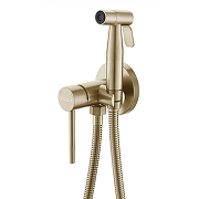 Гигиенический душ со смесителем Voda Vessel Gold VSL01G цвет Золотой сатин