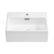 Раковина Wellsee Graceful Pro 43 150901000 цвет Белый глянцевый-1