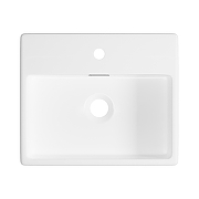 Раковина Wellsee Graceful Pro 43 150901000 цвет Белый глянцевый-2