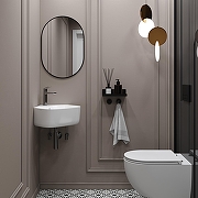 Раковина Wellsee WC Area 39 30180100S цвет Белый глянцевый-4