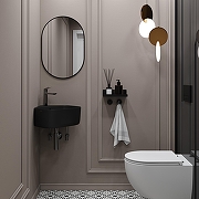 Раковина Wellsee WC Area 39 30180500S цвет Черный матовый-4