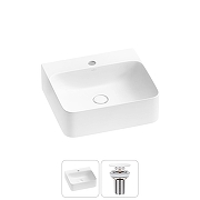 Раковина Wellsee Clermont 43 302606000 цвет Белый матовый