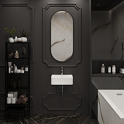 Раковина Wellsee Clermont 43 302606000 цвет Белый матовый-4