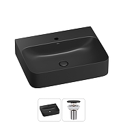 Раковина Wellsee Clermont 60 302610000 цвет Черный матовый