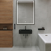 Раковина Wellsee Clermont 60 302610000 цвет Черный матовый-4