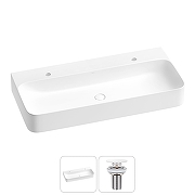 Раковина Wellsee Clermont 100 302618000 цвет Белый матовый