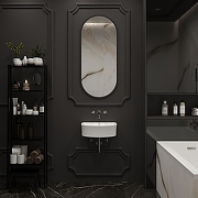 Раковина Wellsee Festive Fox 45 317302000 цвет Белый глянцевый-4