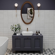 Раковина-чаша Wellsee Cromulent 44 318002000 цвет Белый глянцевый-4