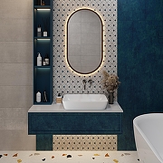 Раковина-чаша Wellsee Cromulent 56 318003000 цвет Белый глянцевый-4