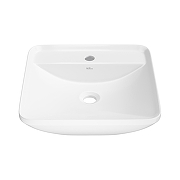 Раковина Wellsee Cute Twin S 43 318301000 цвет Белый глянцевый-1