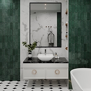 Раковина Wellsee Cute Twin S 43 318301000 цвет Белый глянцевый-4