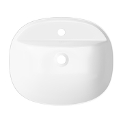 Раковина Wellsee Cute Twin R 50 318402000 цвет Белый глянцевый-2