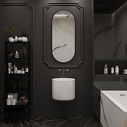 Раковина Wellsee M1 Limited Edition 45 318801000 цвет Белый глянцевый-4