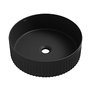 Раковина-чаша Wellsee Festive Fox 2.0 36 319607000 цвет Черный матовый