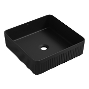 Раковина-чаша Wellsee Festive Fox 2.0 40 319610000 цвет Черный матовый