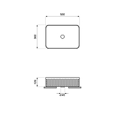 Раковина-чаша Wellsee Festive Fox 2.0 50 319611000 цвет Черный матовый-8