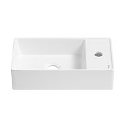 Раковина Wellsee WC Area 41 R 321801000 цвет Белый глянцевый-1