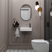 Раковина Wellsee WC Area 41 R 321801000 цвет Белый глянцевый-4