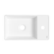 Раковина Wellsee WC Area 41 R 321804000 цвет Белый матовый-2