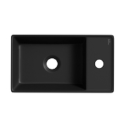 Раковина Wellsee WC Area 41 R 321805000 цвет Черный матовый-2