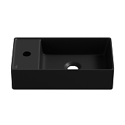 Раковина Wellsee WC Area 41 L 321808000 цвет Черный матовый-1