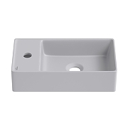 Раковина Wellsee WC Area 41 L 321809000 цвет Серый матовый-1