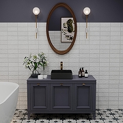 Раковина-чаша Wellsee FreeDom 2.0 30 323007000 цвет Черный матовый-4