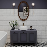 Раковина-чаша Wellsee Coax 30 323504000 цвет Белый матовый-4