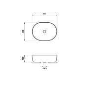 Раковина-чаша Wellsee Chic Riviera 48 326807000 цвет Белый матовый-8