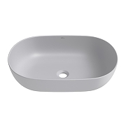 Раковина-чаша Wellsee Chic Riviera 60 326812000 цвет Серый матовый-1