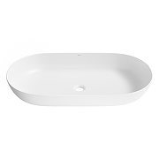 Раковина-чаша Wellsee Chic Riviera 80 326813000 цвет Белый матовый-1